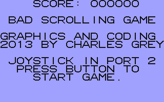 C64 GameBase Bad_Scrolling_Game_[Preview] (Preview) 2013